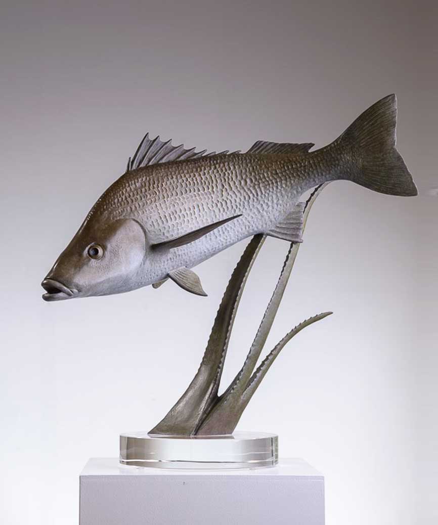 Chris Bladen Sculpture Spotted Grunter