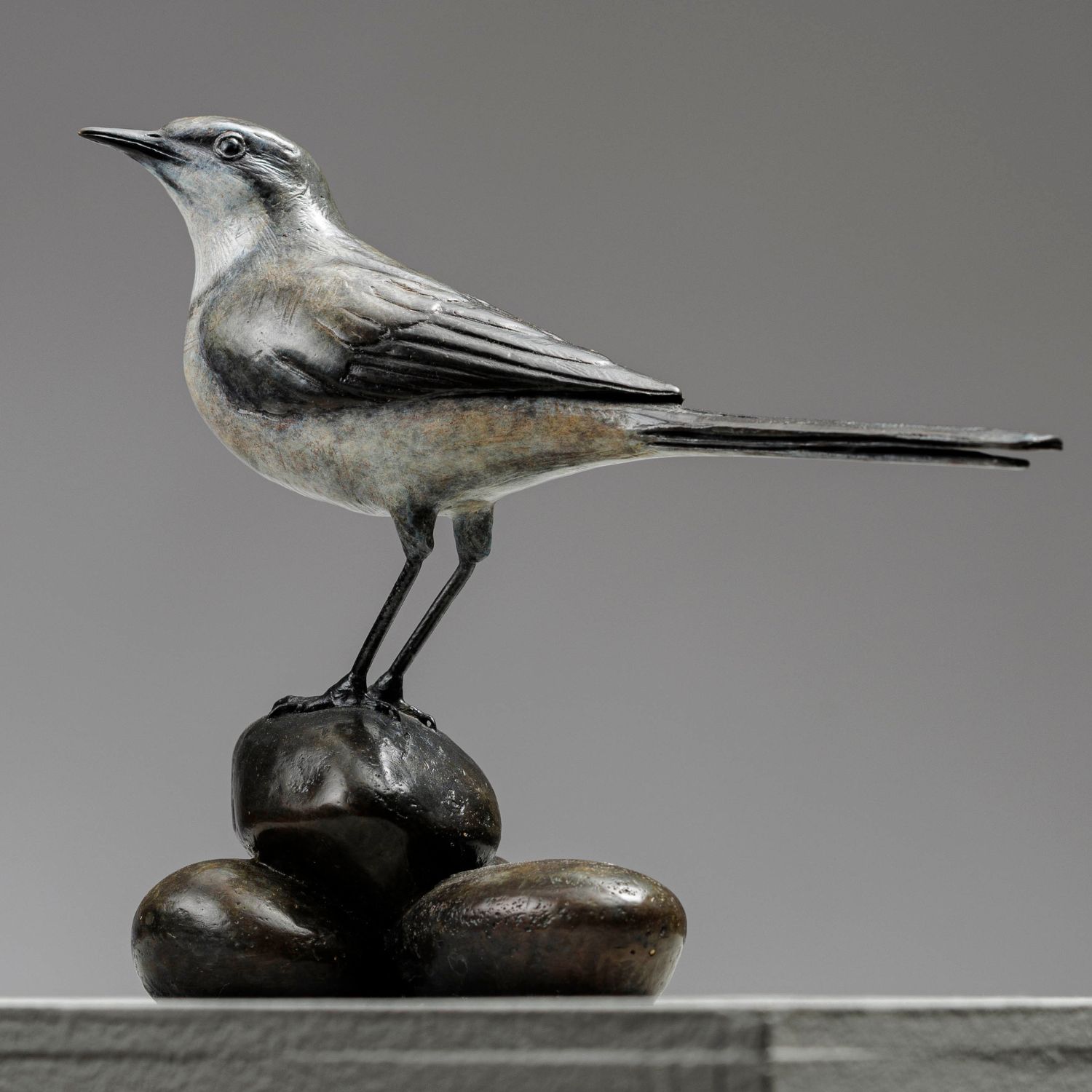 Chris Bladen sculpture bronze cape robin
